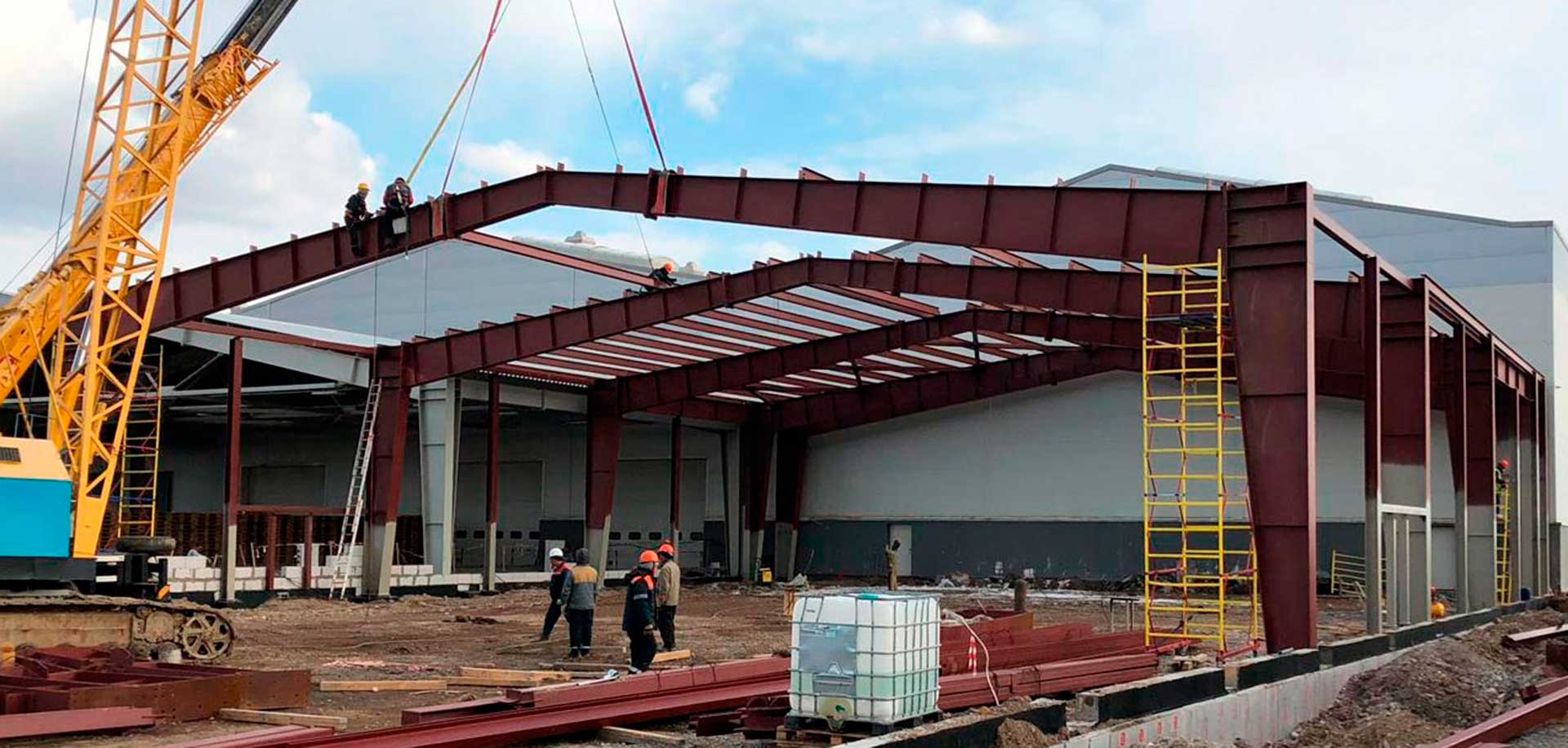 CONSTRUCTION OF FRUIT AND VEGETABLE STORES