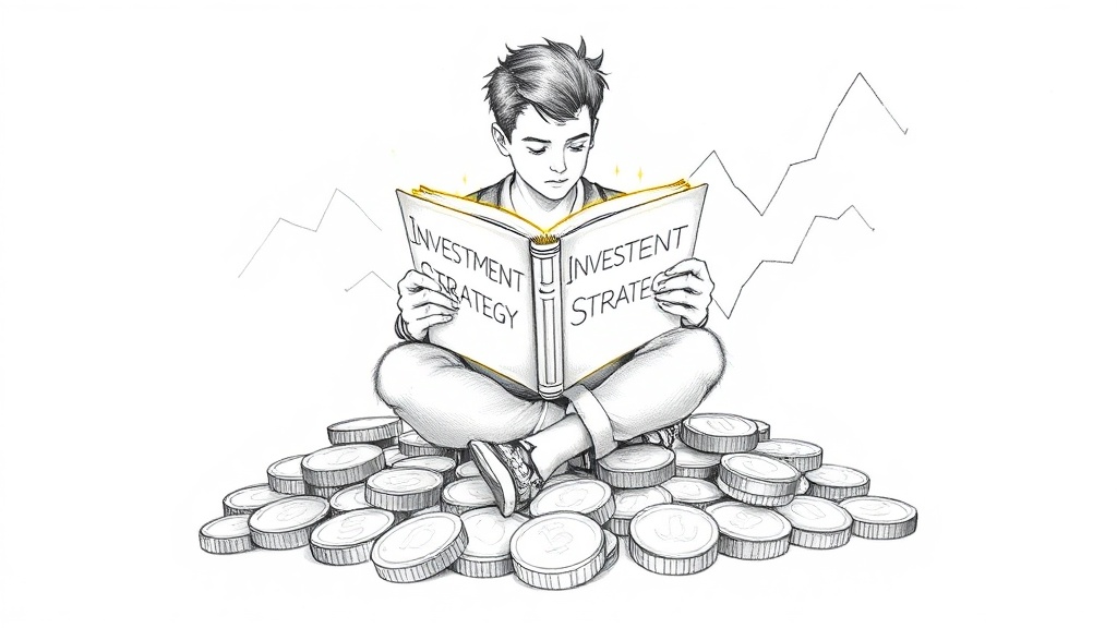 человек читает книгу по инвестициям