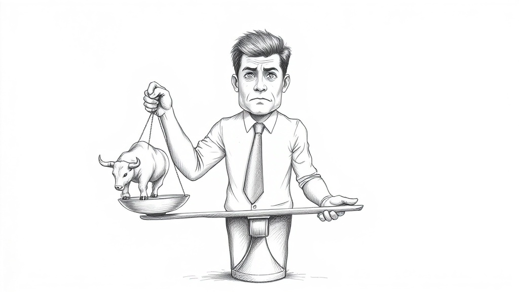 баланс между быками и медведями