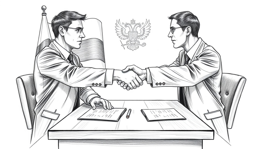 предприниматели подписывают документы