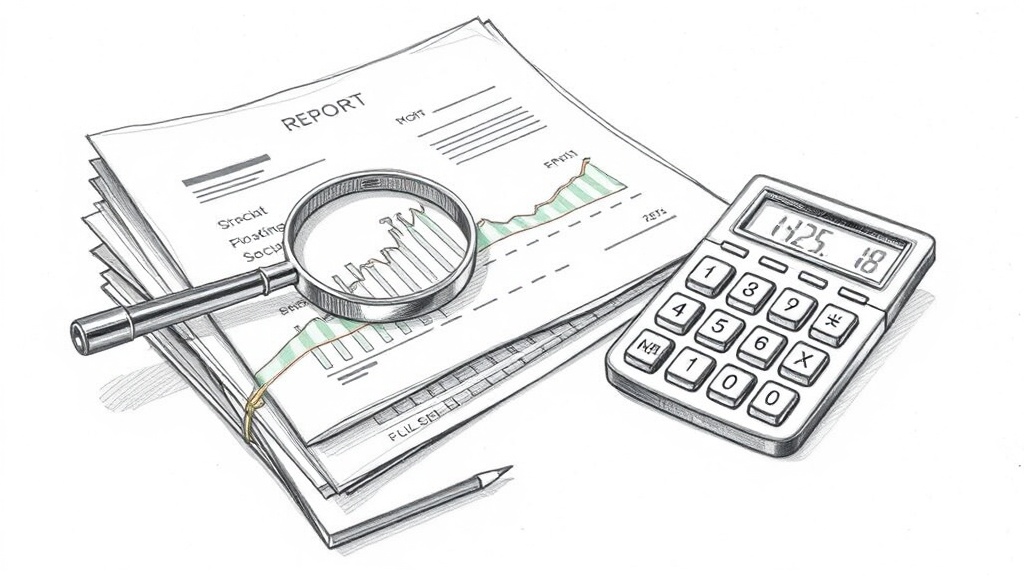 финансовый отчет под лупой