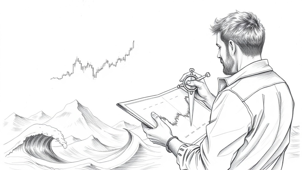 трейдер анализирует технические сигналы