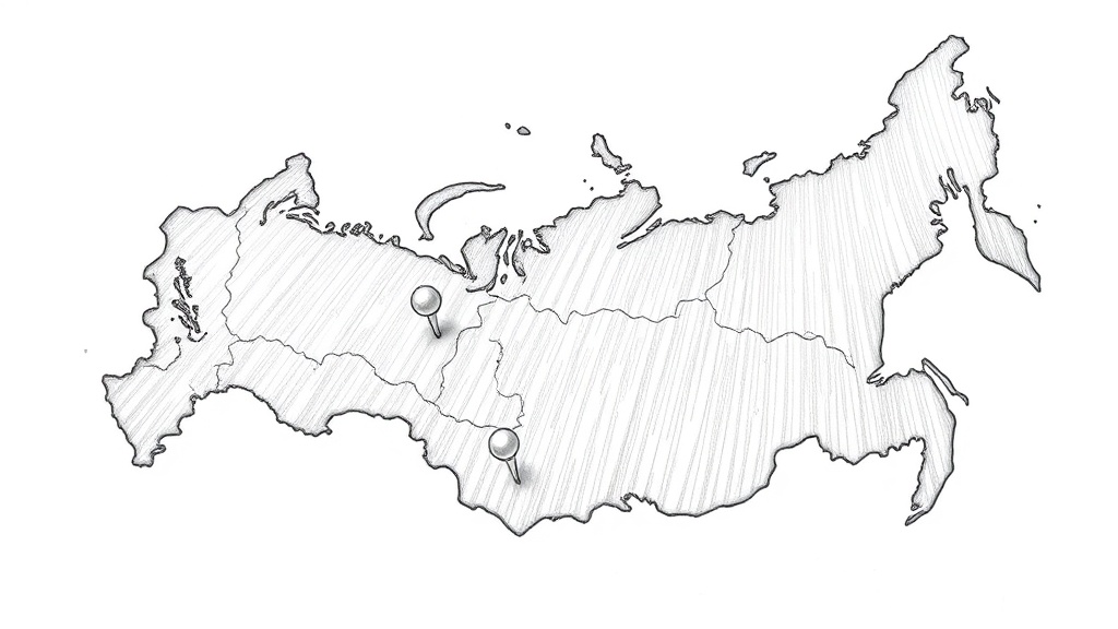 карта России с кейсами успешных МСП